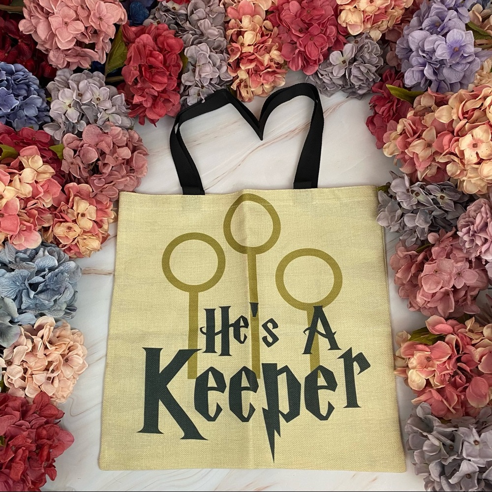 Eco-Friendly Harry Potter Keeper Folding Tote Bag - Picture 2 of 10